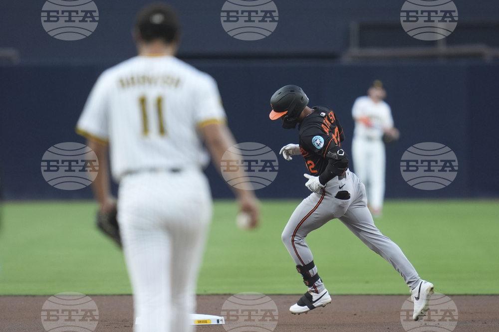 Orioles Padres Baseball