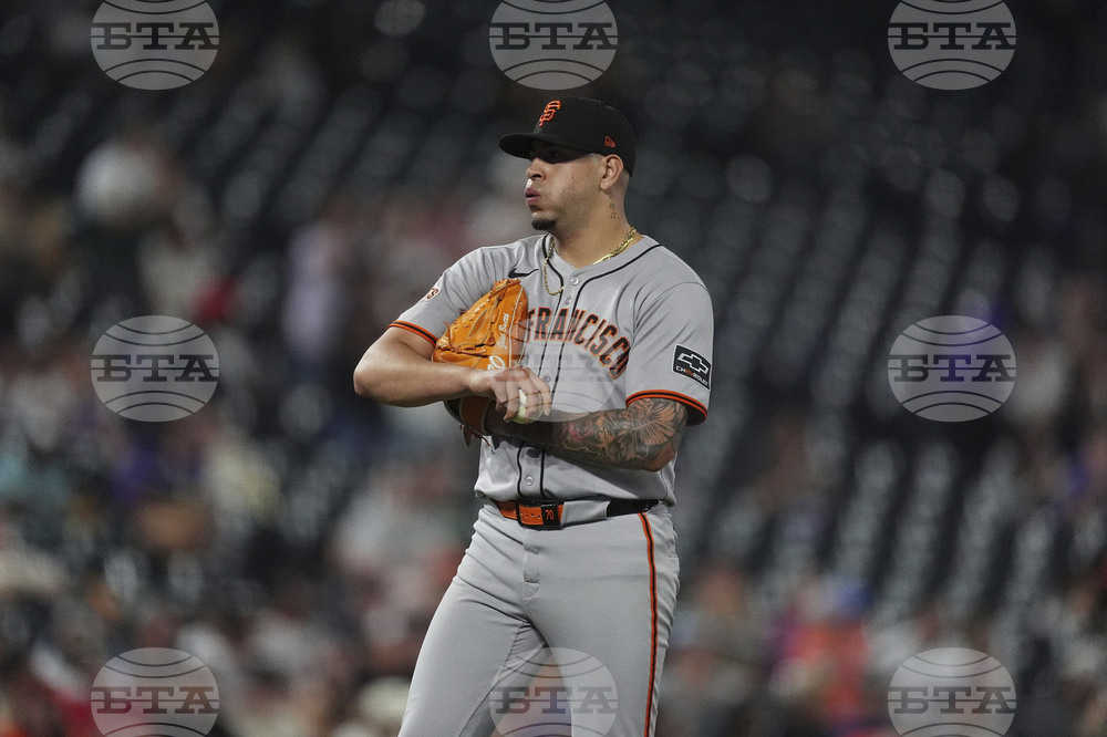 Giants Rockies Baseball