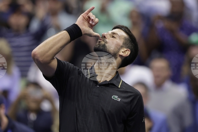 Новак Джокович се класира за полуфиналите на Откритото първенство на САЩ по тенис 