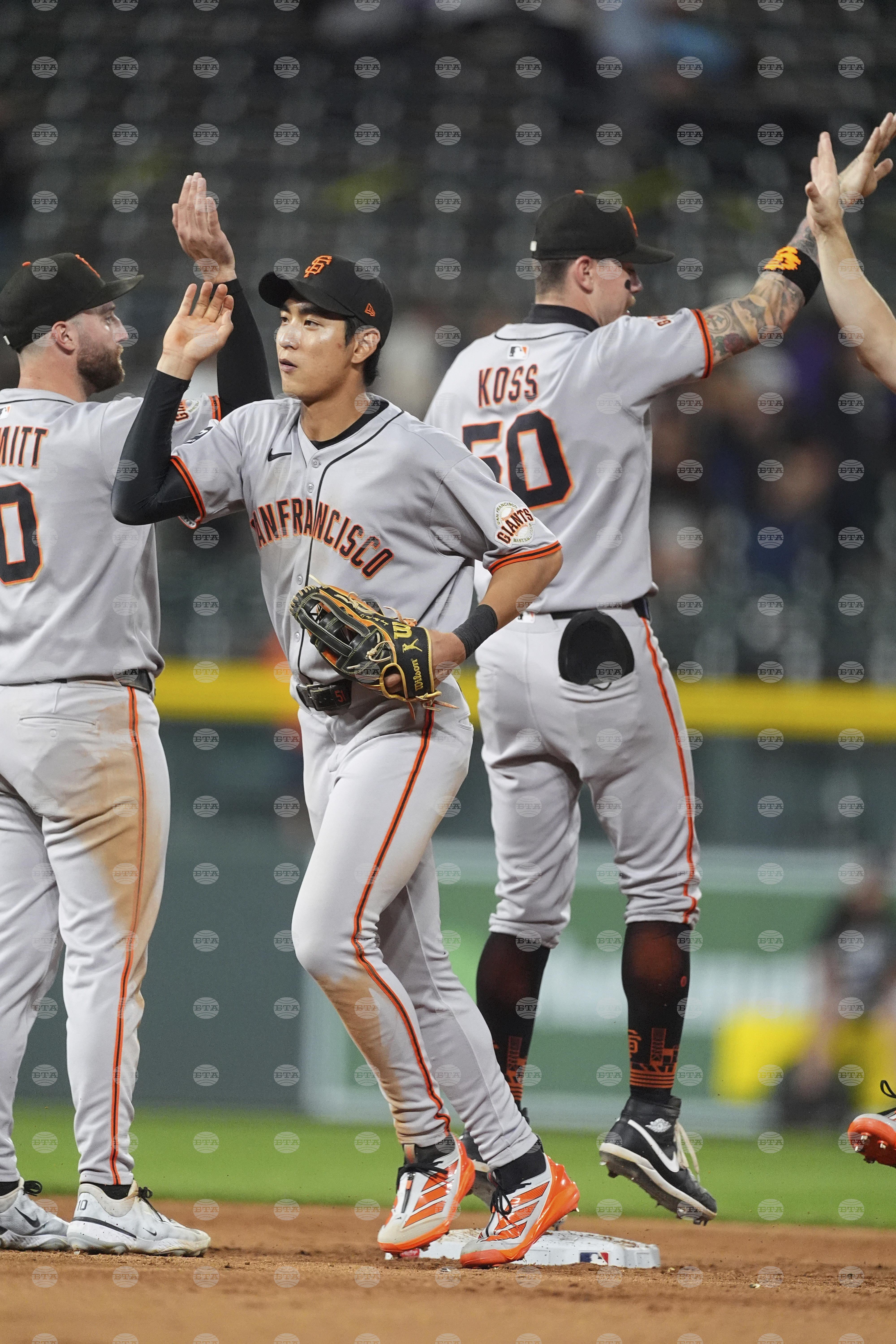Giants Rockies Baseball
