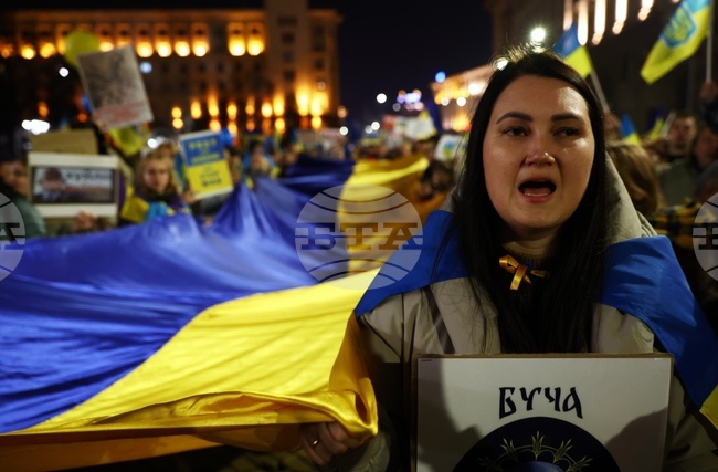 Шествие в подкрепа на Украйна