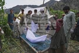 APTOPIX Afghanistan Earthquake