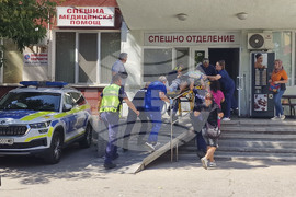 Хасково - МБАЛ - пострадали при катастрофата до село Константиново