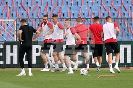 Национален отбор по футбол на България - тренировка