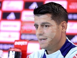 Футбол - Алваро Мората - пресконференция