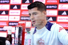 Футбол - Алваро Мората - пресконференция