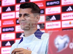 Футбол - Алваро Мората - пресконференция