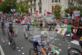 Spain Cycling La Vuelta