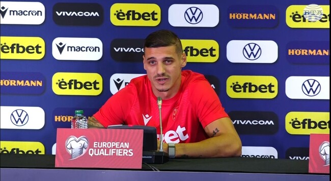 "Когато играеш срещу най-добрите футболисти на света, винаги можеш да извлечеш позитиви", спокоен е капитанът на България Кирил Десподов