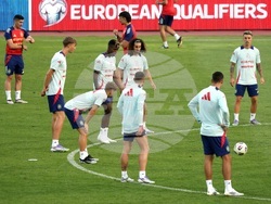 Футбол - тренировка на Испания