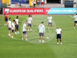 Футбол - тренировка на Испания