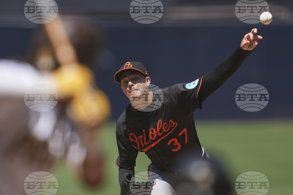 Orioles Padres Baseball