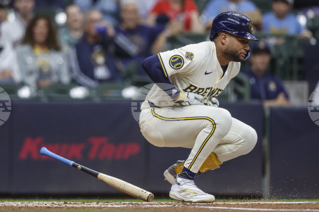 Phillies Brewers Baseball