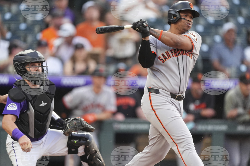 Giants Rockies Baseball