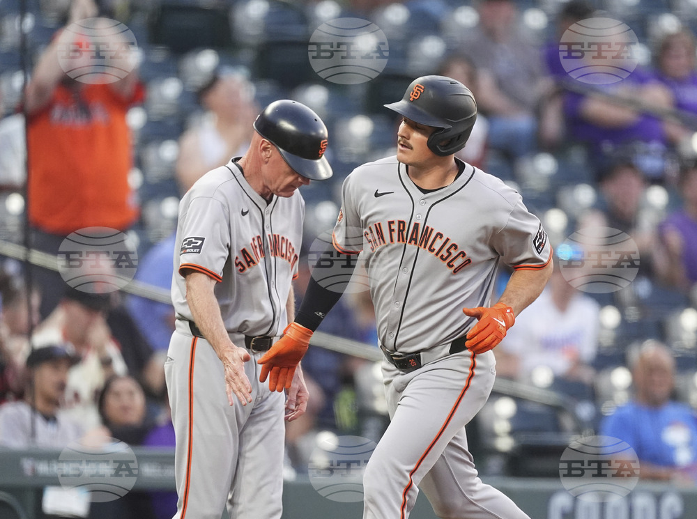 Giants Rockies Baseball