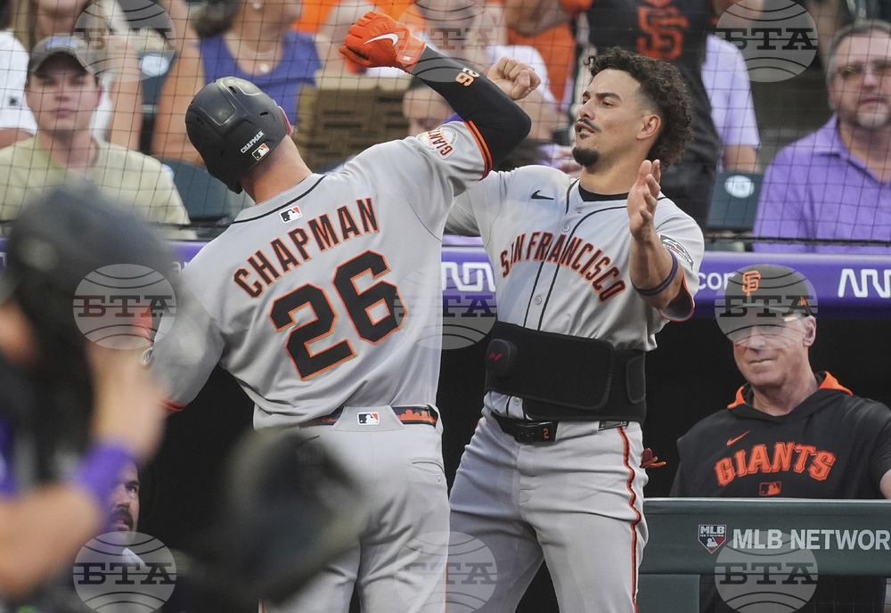 Giants Rockies Baseball