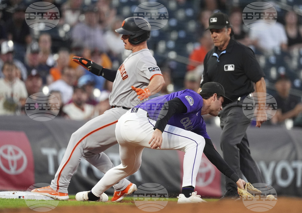 Giants Rockies Baseball