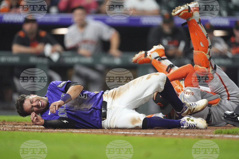 Giants Rockies Baseball