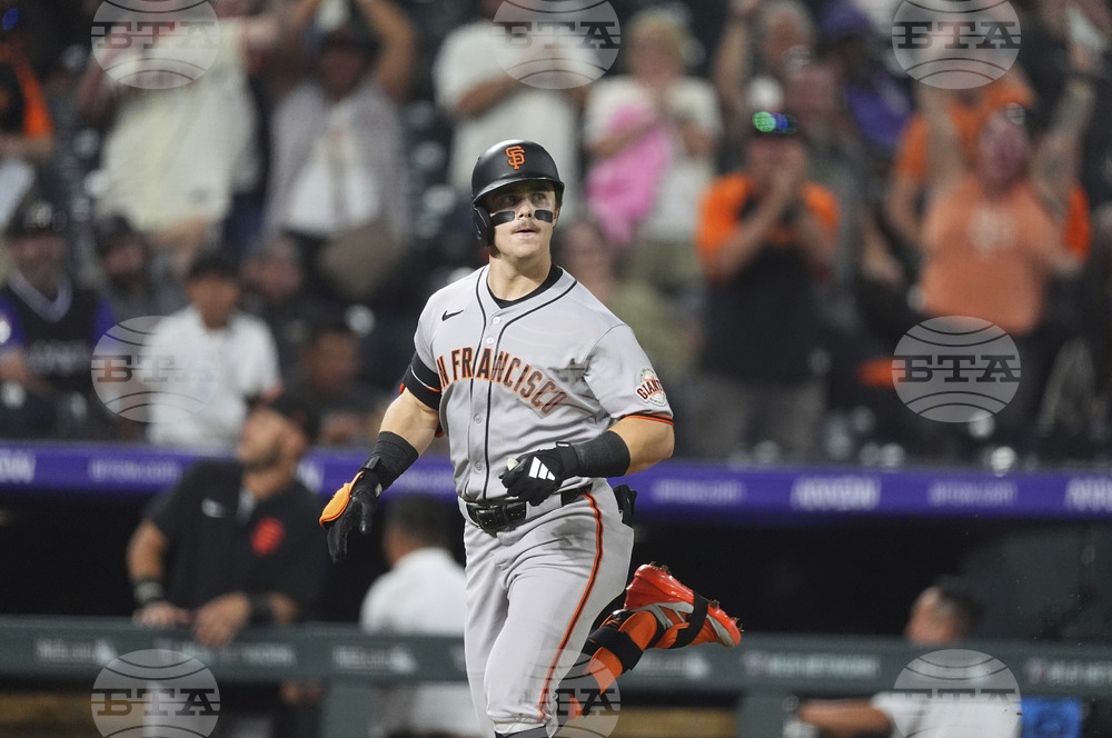 Giants Rockies Baseball