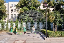 Пловдив - паметник на Съединението - измиване