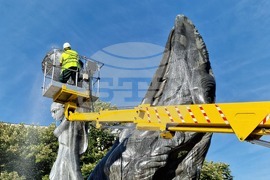 Пловдив - паметник на Съединението - измиване