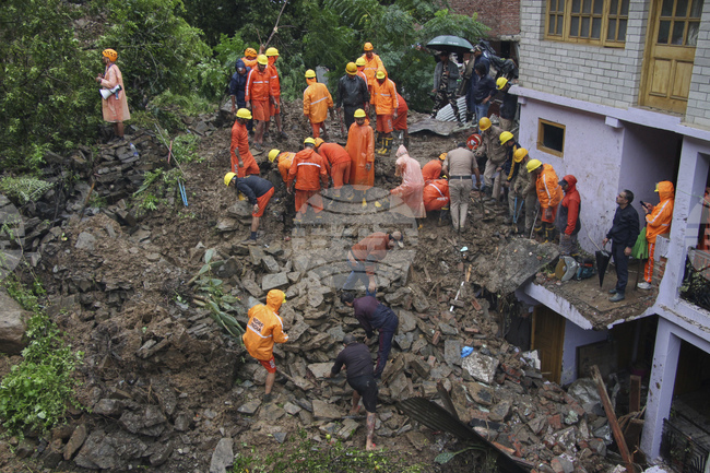 India Extreme Weather Landslides