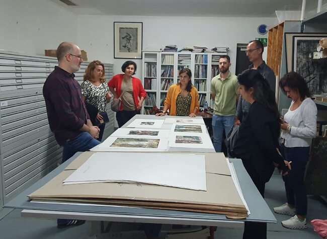 Българо-немското сдружение „L. bulgaricus“ в Йена, Германия, осъществи екскурзия до музея за графично изкуство „Шрайнер“ в град Бад Щебен