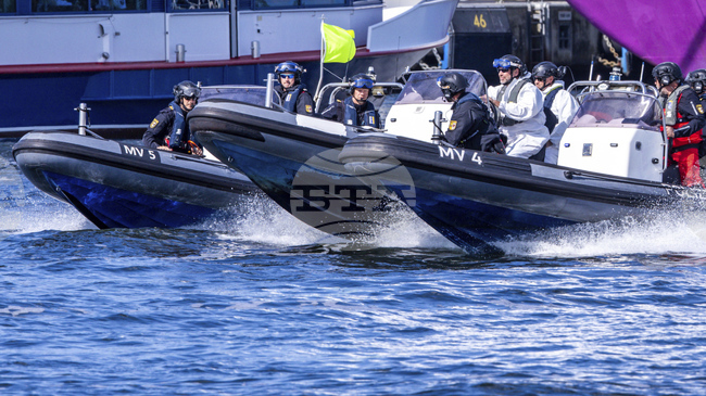 Германската полиция извършва операция в Балтийско море, свързана с руски кораби