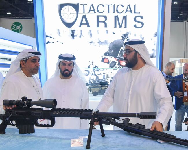 УАМ: Престолонаследникът на емирство Ум ал Куейн, едно от седемте емирства на ОАЕ, посети Международното изложение за лов и конен спорт