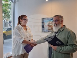 Северна Македония - Скопие - Български културно-информационен център - “Перлите на Малкия битолски Монмартър” - изложба