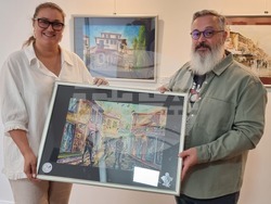 Северна Македония - Скопие - Български културно-информационен център - “Перлите на Малкия битолски Монмартър” - изложба