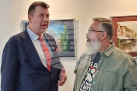 Северна Македония - Скопие - Български културно-информационен център - “Перлите на Малкия битолски Монмартър” - изложба