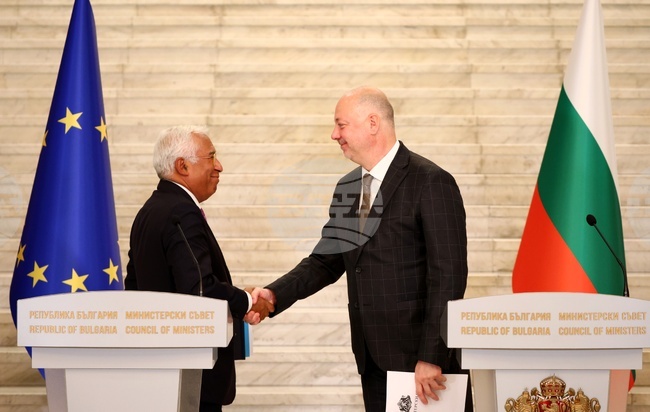 Bulgaria's PM Zhelyazkov Meets with European Council President Costa