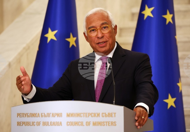 Europe Stands Firmly alongside Ukraine, European Council President Costa Says