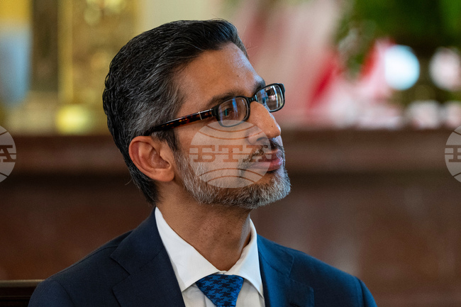 Никоя компания не е имунизирана, ако балонът на изкуствения интелект се спука, предупреди ръководителят на компанията майка на „Гугъл“