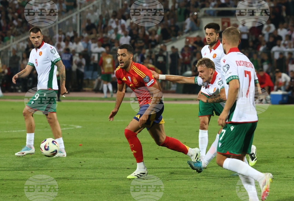 Футбол - България - Испания - световна квалификация