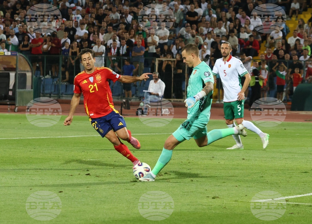 Футбол - България - Испания - световна квалификация