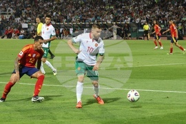 Футбол - България - Испания - световна квалификация