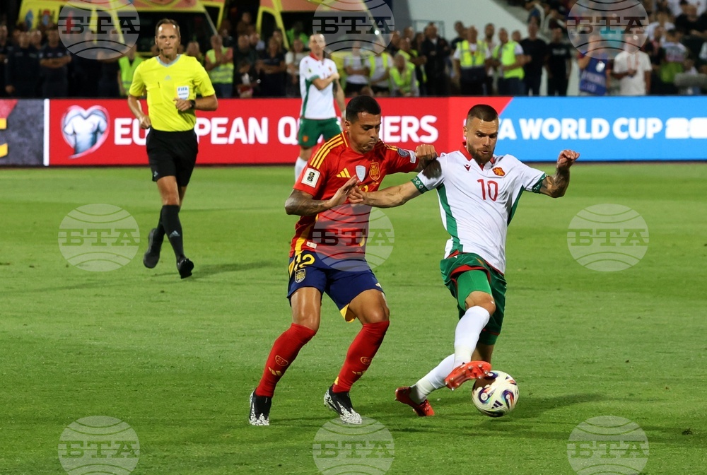 Футбол - България - Испания - световна квалификация