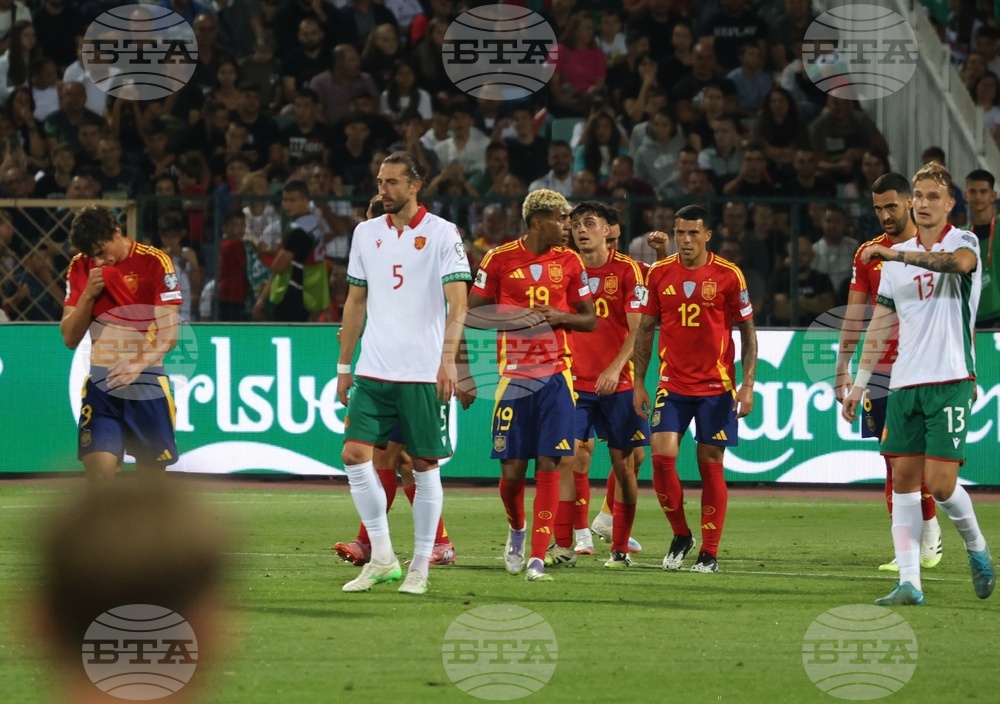 Футбол - България - Испания - световна квалификация