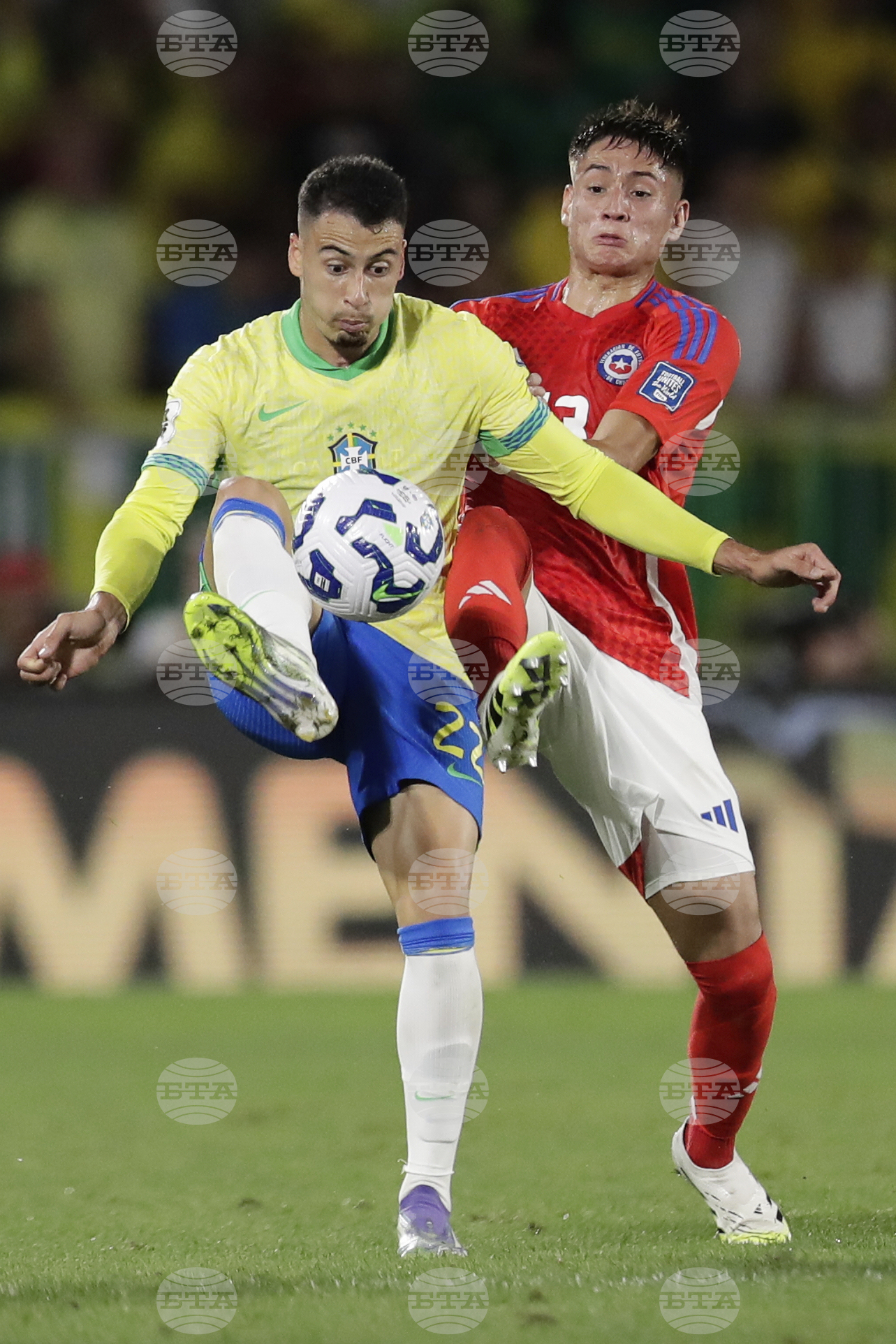 Brazil Chile WCup Soccer