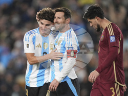 APTOPIX Argentina Venezuela WCup Soccer