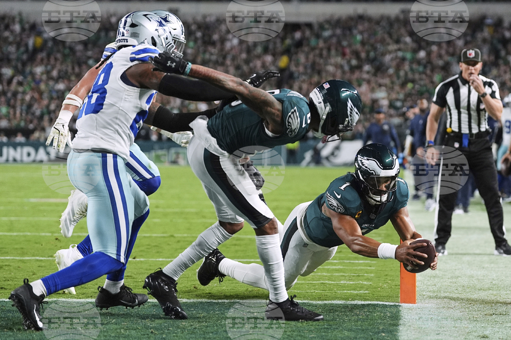 APTOPIX Cowboys Eagles Football
