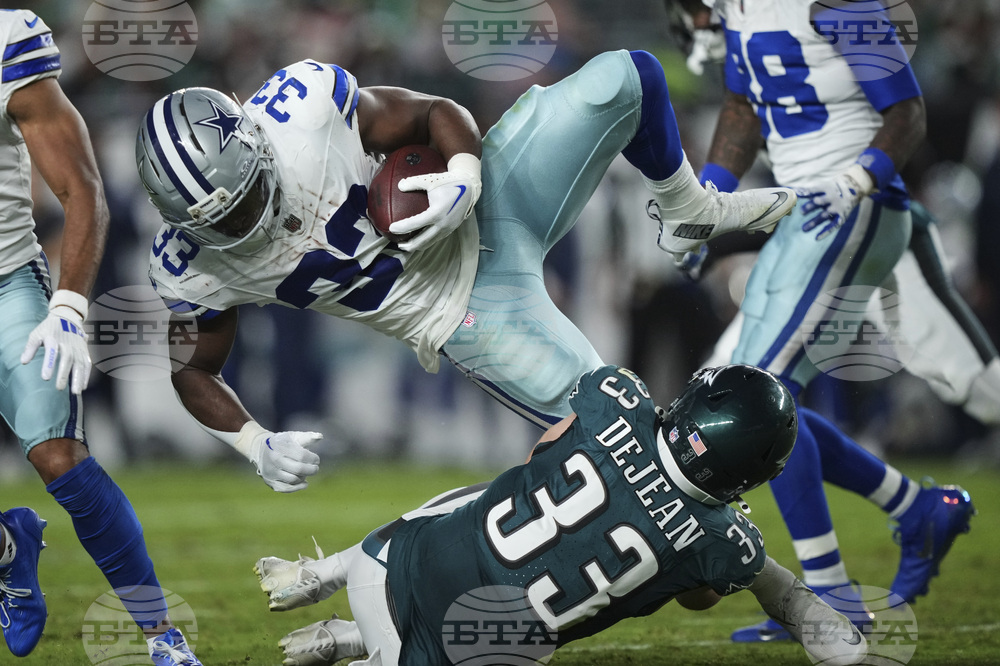 APTOPIX Cowboys Eagles Football