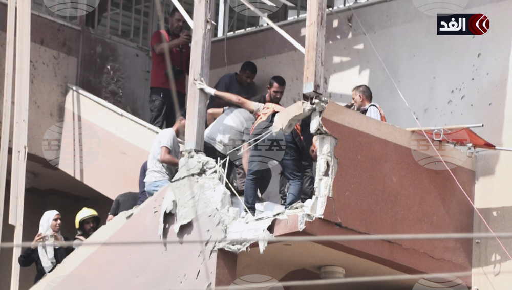 Mideast Wars Strike on Hospital