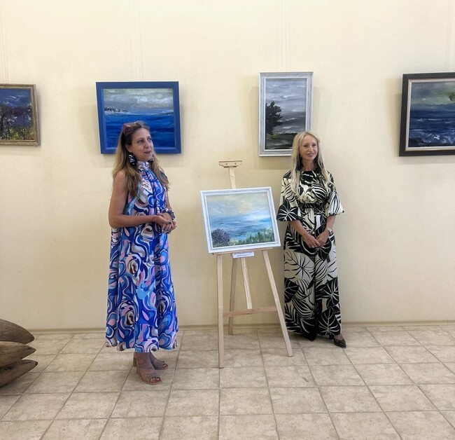 Наталия Димитрова представи изложбата „Моят свят“ в Каварна