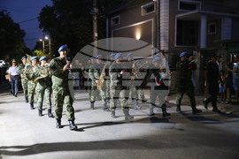 Село Първенец - Тържествена заря - проверка