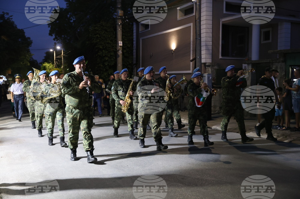 Село Първенец - Тържествена заря - проверка