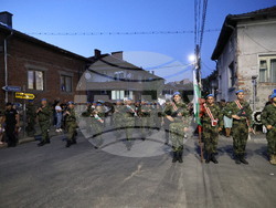 Село Първенец - Тържествена заря - проверка