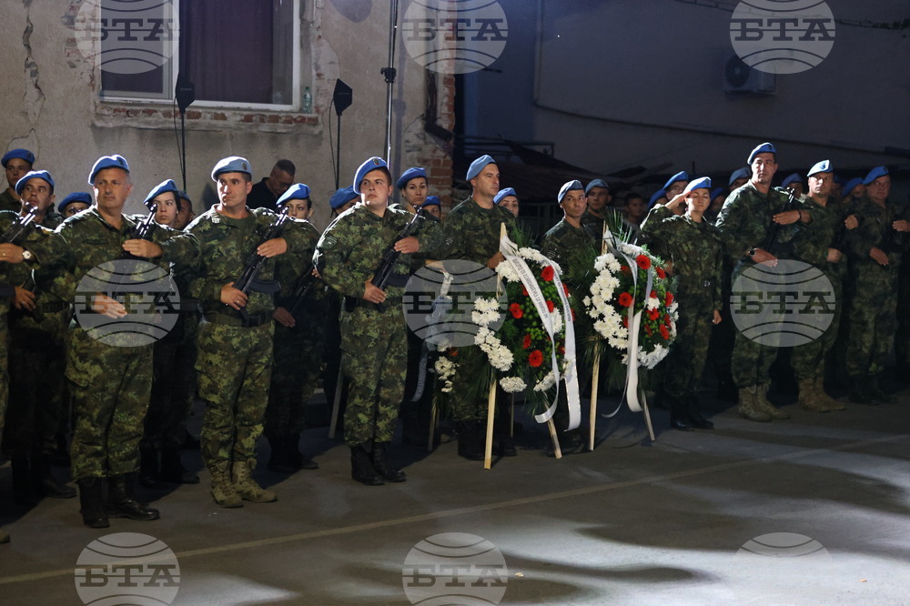 Село Първенец - Тържествена заря - проверка